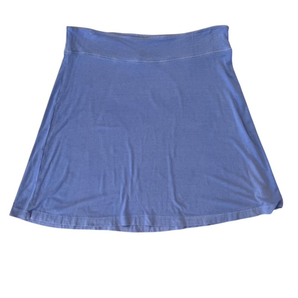 Fresh Produce Lavender/Purple Cotton Jersey A-line Skirt - Large